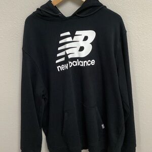New Balance Men's Black Pullover Hoodie